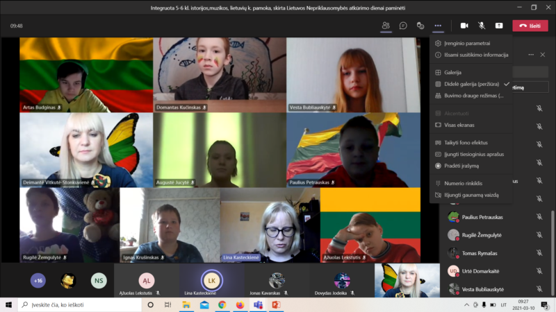 2021-03-10 Lietuvos Nepriklausomybės atkūrimo dienos minėjimas (1)